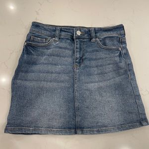 tillys jean skirt size 3